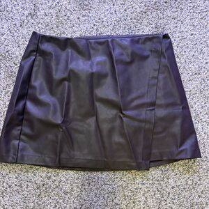 Old Navy Brown/burgundy  Mini Skirt